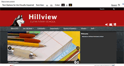 Desktop Screenshot of hillviewhuskies.org